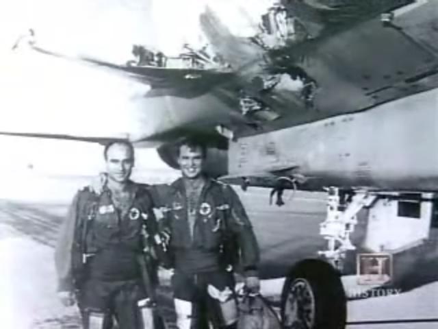 Zivi and Yeohar, post-flight. Photograph courtesy of IAF.