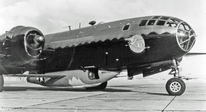 Bell X-1A in the belly of a B-29