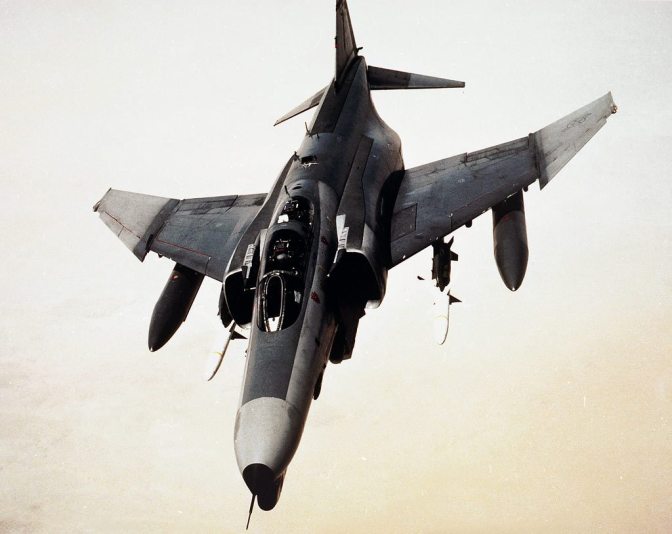 An F-4G Advanced Wild Weasel during Operation Desert Storm (U.S. Air Force)