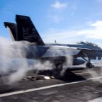 Dropping a Fully-Loaded Super Hornet 20 Feet