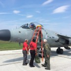 The World’s Only Civilian-Owned Harrier Will Join the Syracuse Airshow to Honor the Fallen Blue Angel Pilot